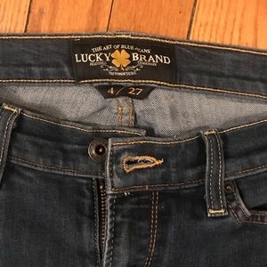 Lucky Brand dark wash skinny jeans